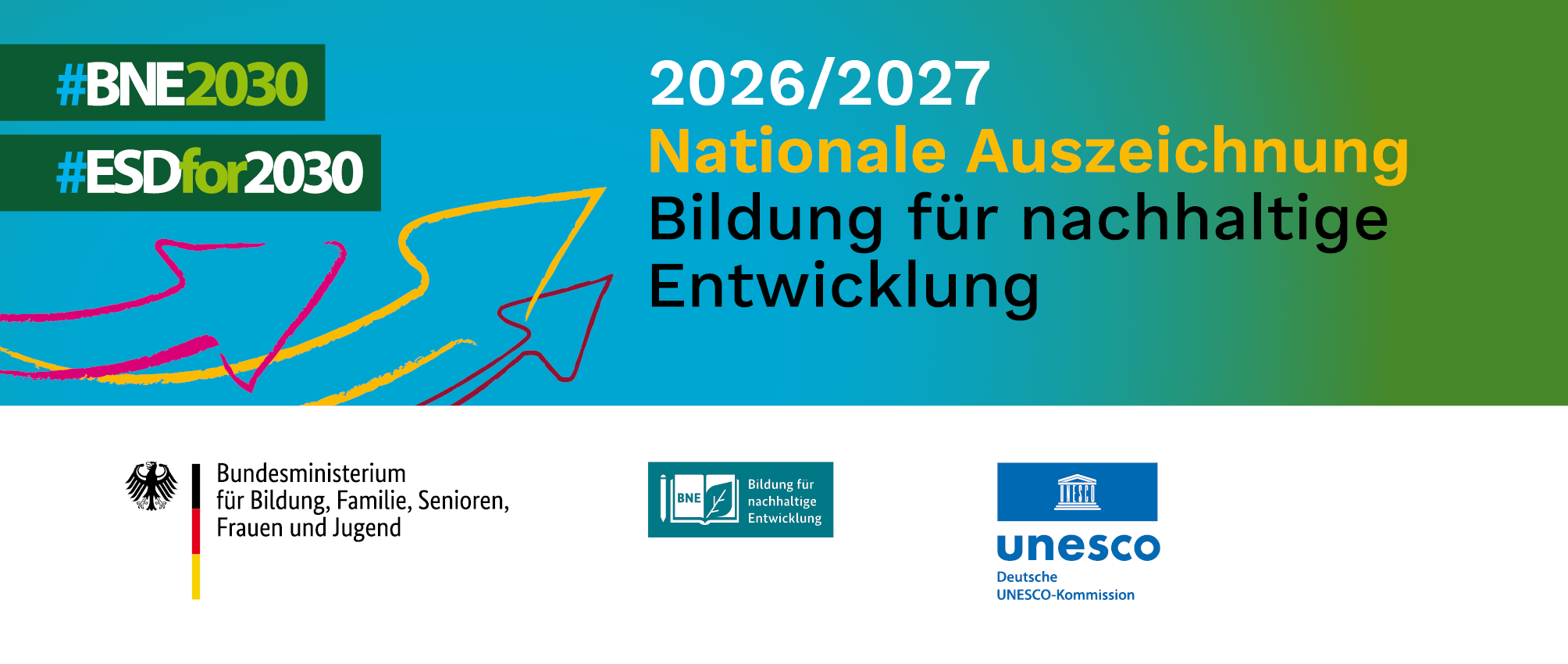 Nationale Auszeichnung – Bildung für nachhaltige Entwicklung 2026/2027